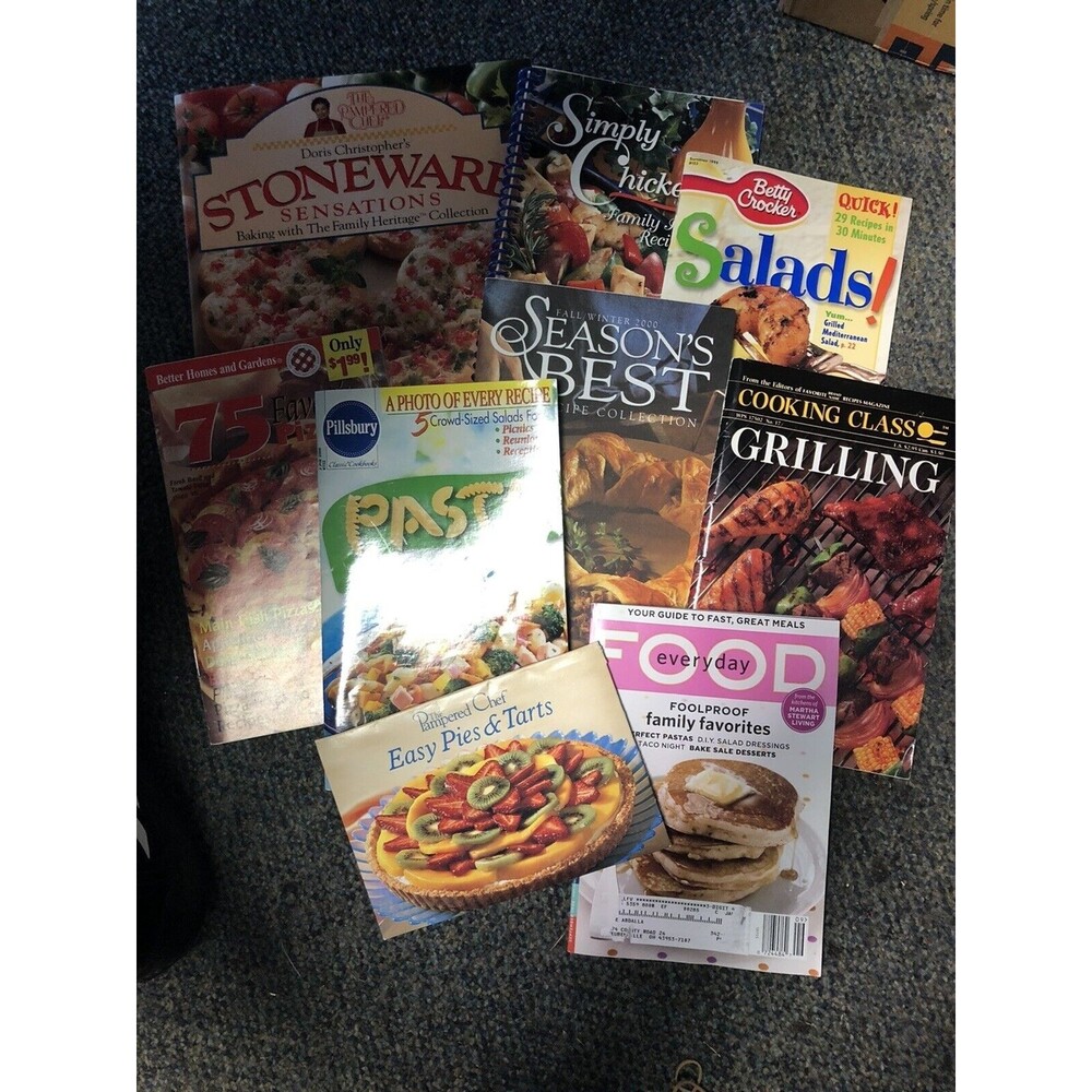 Recipes lot Pillsbury Betty Crocker Better Homes Cook PAMPERED CHEF